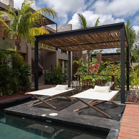 图卢姆Lujoso Departamento Boho-Chic Con Alberca Privada公寓 外观 照片