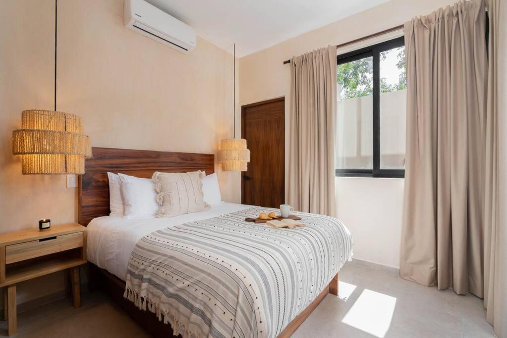 图卢姆Lujoso Departamento Boho-Chic Con Alberca Privada公寓 外观 照片