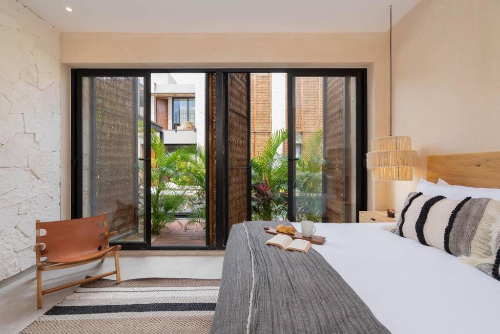 图卢姆Lujoso Departamento Boho-Chic Con Alberca Privada公寓 外观 照片