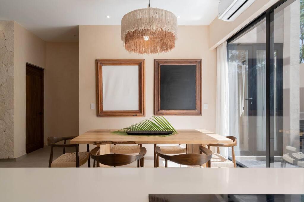 图卢姆Lujoso Departamento Boho-Chic Con Alberca Privada公寓 外观 照片