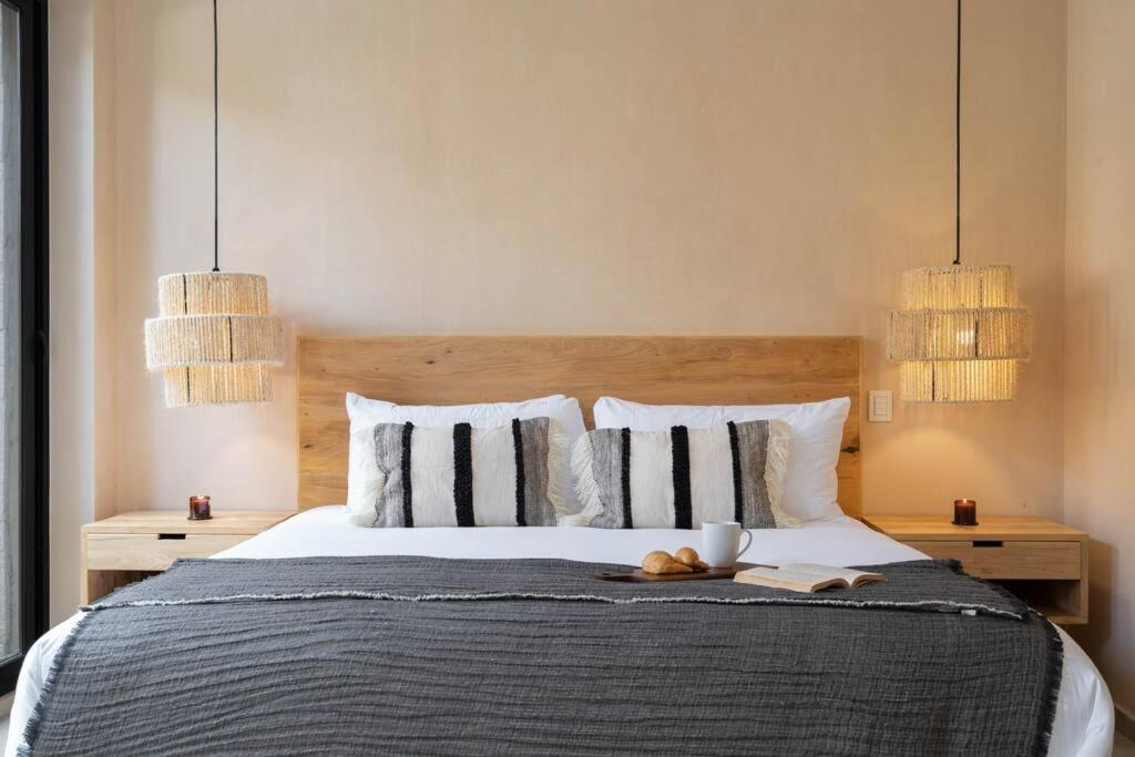 图卢姆Lujoso Departamento Boho-Chic Con Alberca Privada公寓 外观 照片