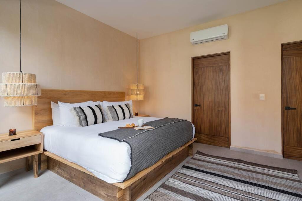 图卢姆Lujoso Departamento Boho-Chic Con Alberca Privada公寓 外观 照片
