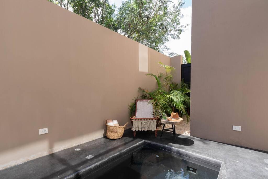 图卢姆Lujoso Departamento Boho-Chic Con Alberca Privada公寓 外观 照片