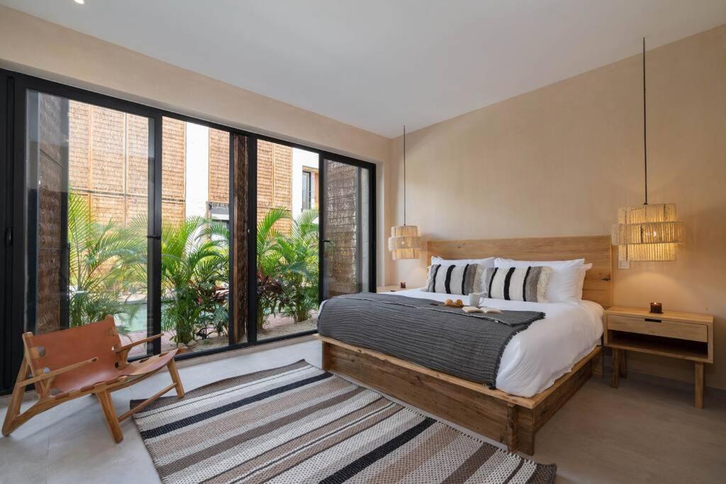 图卢姆Lujoso Departamento Boho-Chic Con Alberca Privada公寓 外观 照片