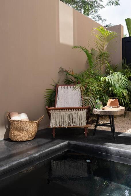图卢姆Lujoso Departamento Boho-Chic Con Alberca Privada公寓 外观 照片